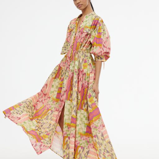 Kinney - Audrey Dress Painterly Patchwork