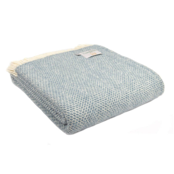 Beehive Pure New Wool Blanket : Petrol
