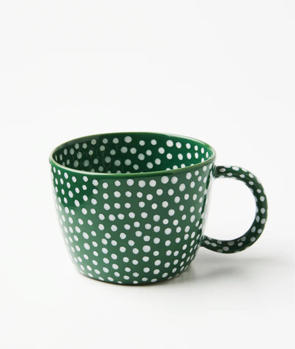 Green Sprinkle Cup