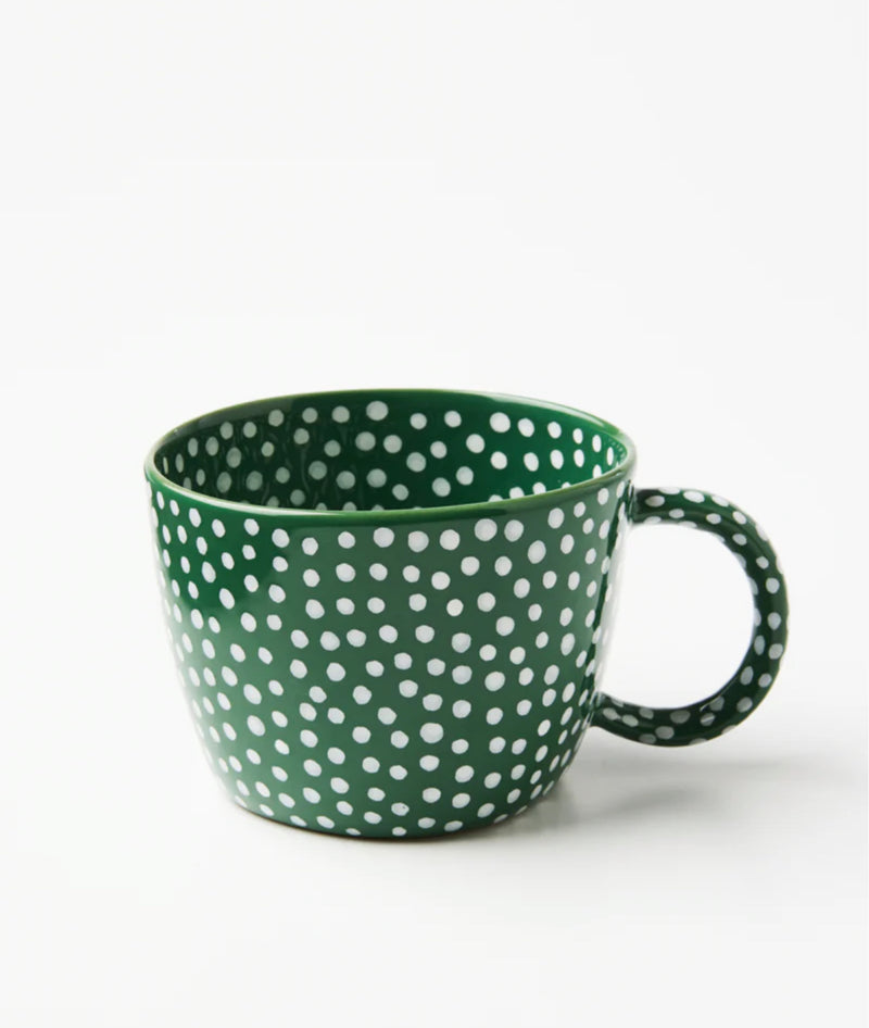 Green Sprinkle Cup