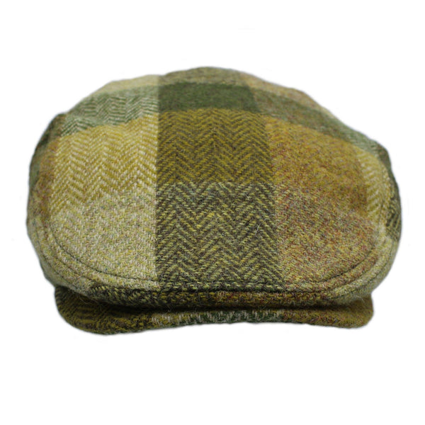 Kelty Harris Tweed Ladies Flat Cap : Spring Patchwork / L/XL