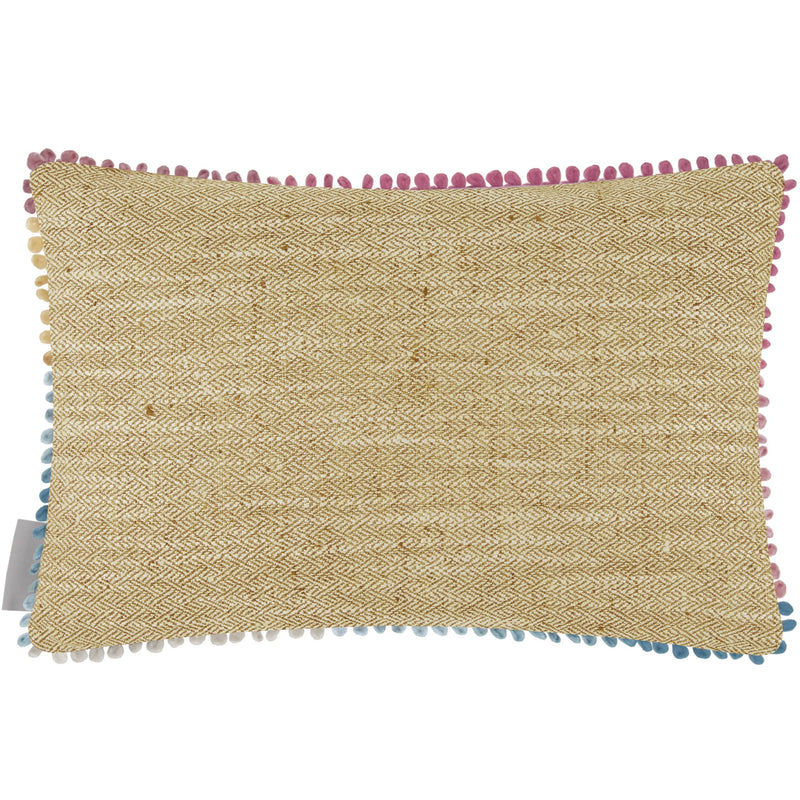 Cottage Garden Watercolour Printed Linen Cushion 40 x 60cm