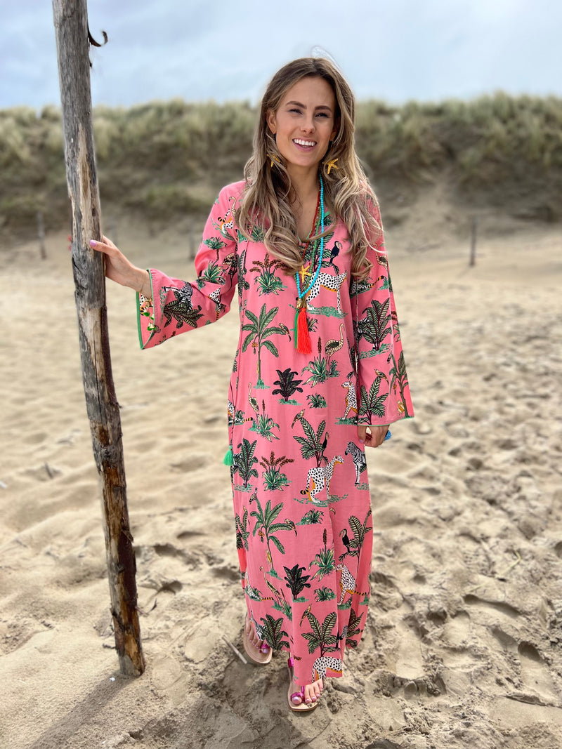 Place Du Soleil - Animal Kaftan