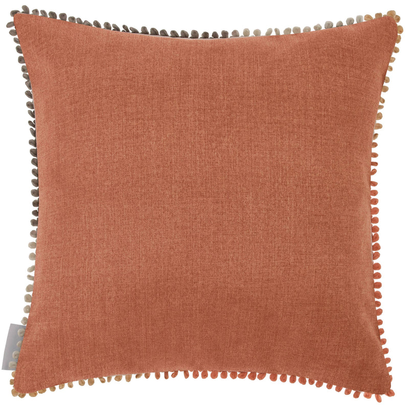Ellaphie Natural Linen Cushion / Hand Painted Watercolour Printed Cushion / Sage / 50 x 50cm