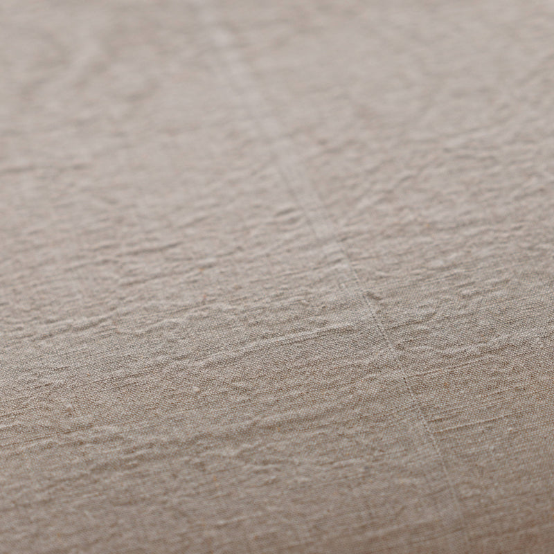 Luca Linen Bed Cover - Natural: 270x270cm