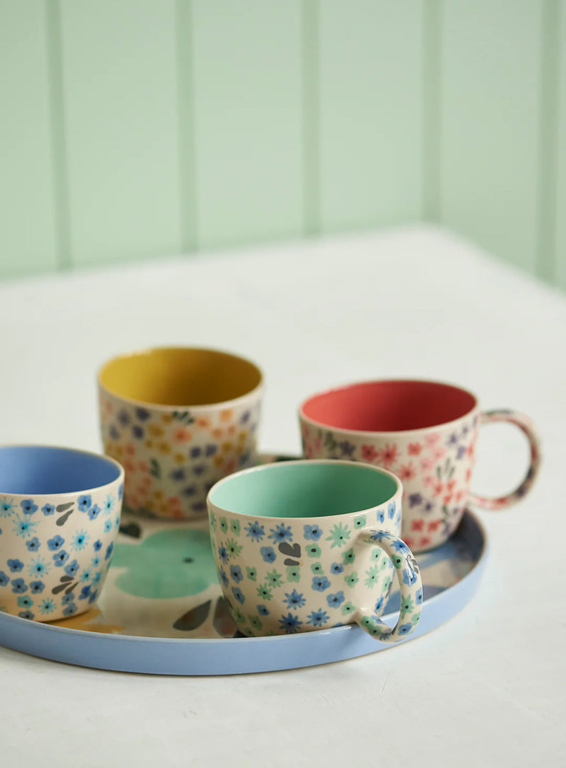 Ditsy Mint Cup
