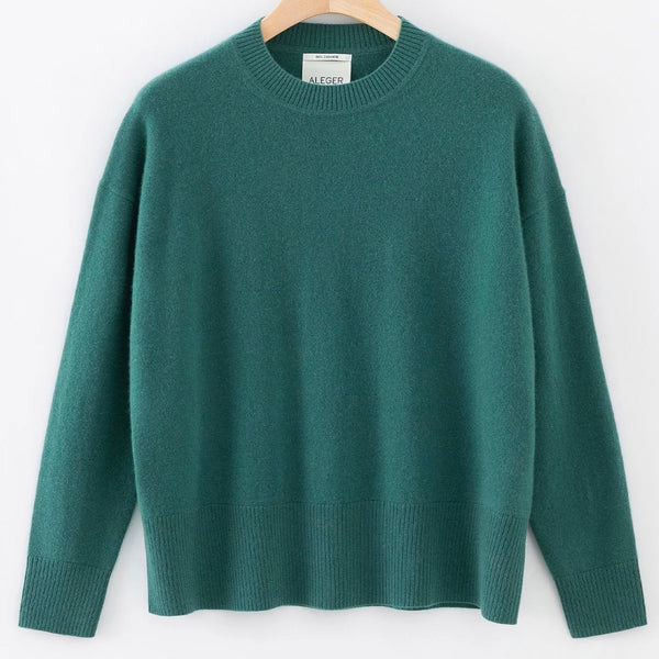 N.20 Oversized Crew Neck - Forest