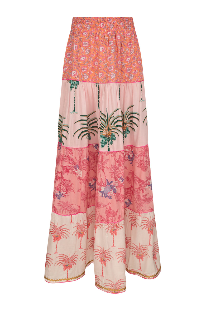 Place Du Soleil Multi Palm Skirt