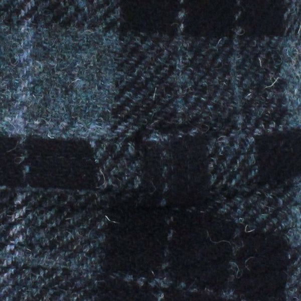 Ashkirk Harris Tweed Ladies Bucket Hat : Black Grey Check / M/L