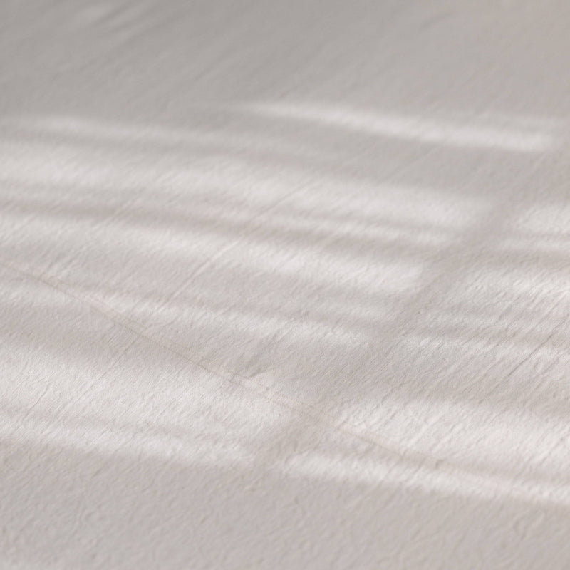 Luca Linen Bed Cover - Off White: 270x270cm