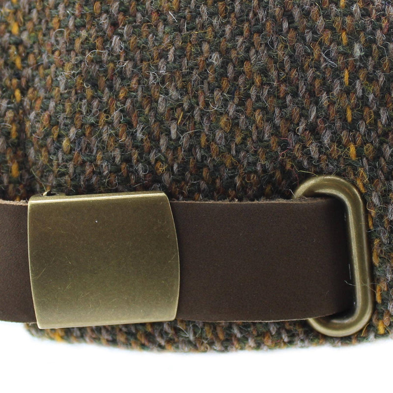 Callow Derby Tweed Baseball Cap : Autumn Leaf