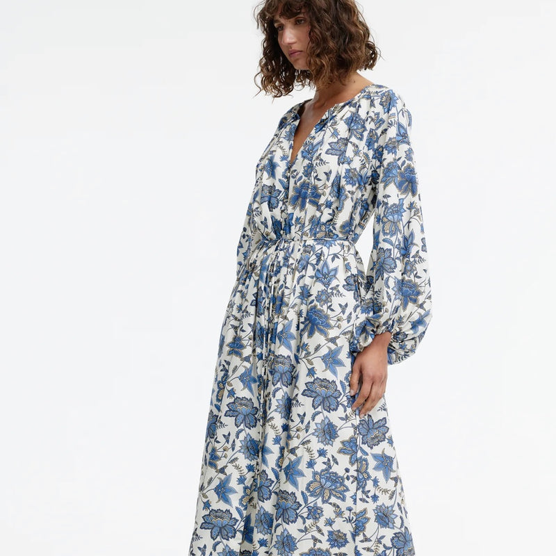 Kinney - Astrid Dress Floral Blue