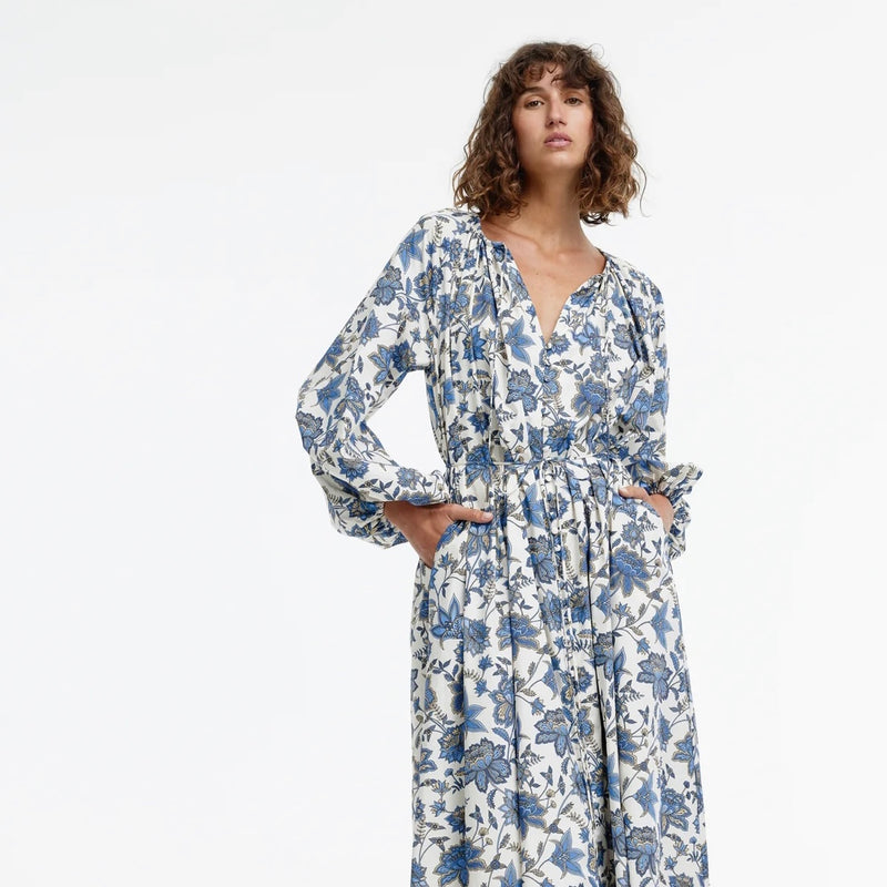Kinney - Astrid Dress Floral Blue