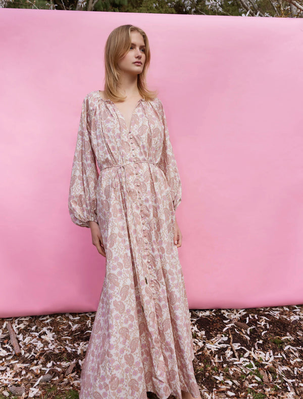 Kinney - Astrid Dress Pink Paisley
