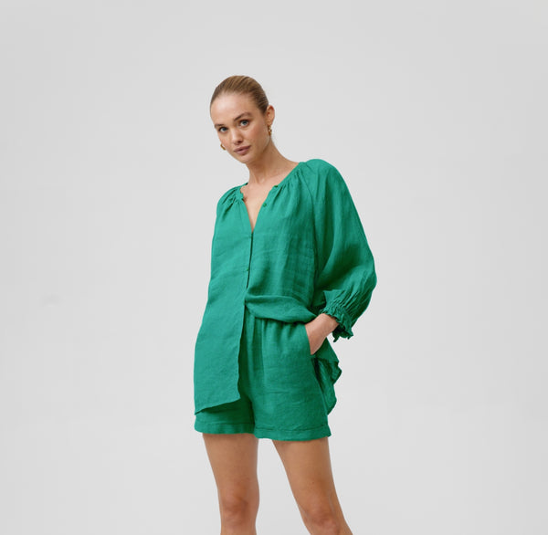 Kinney - Coco Shirt- Green