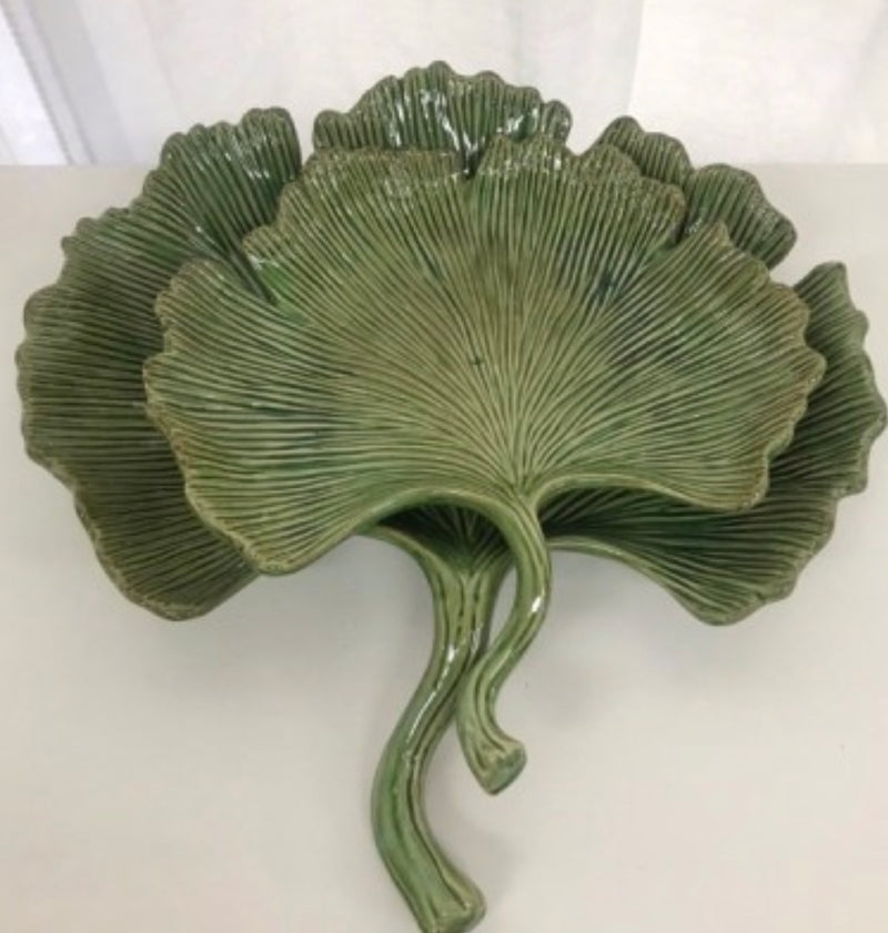 Green Leaf Plates