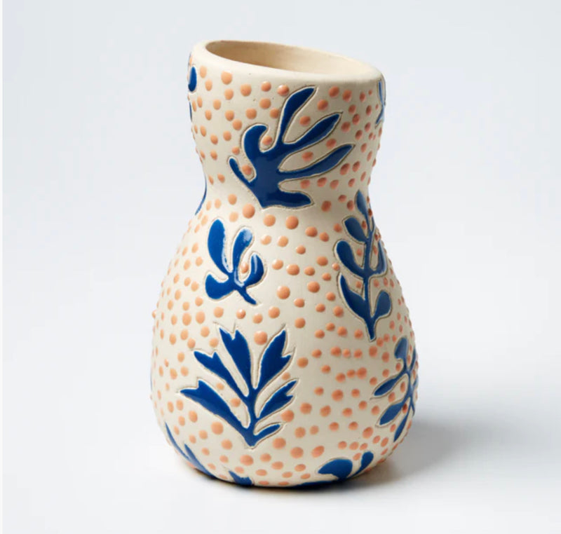 Saturday Vase - Matisse Blue
