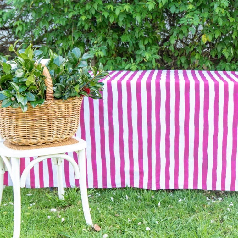 Tablecloths - Pink Stripe