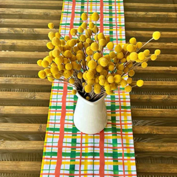 Table Runners - Citrus Check