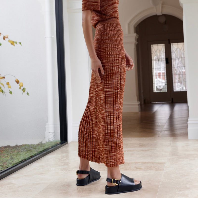 KINNEY - Paris Skirt Terracotta