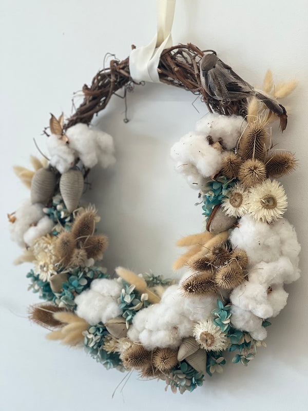 Wreath- Blue Tone