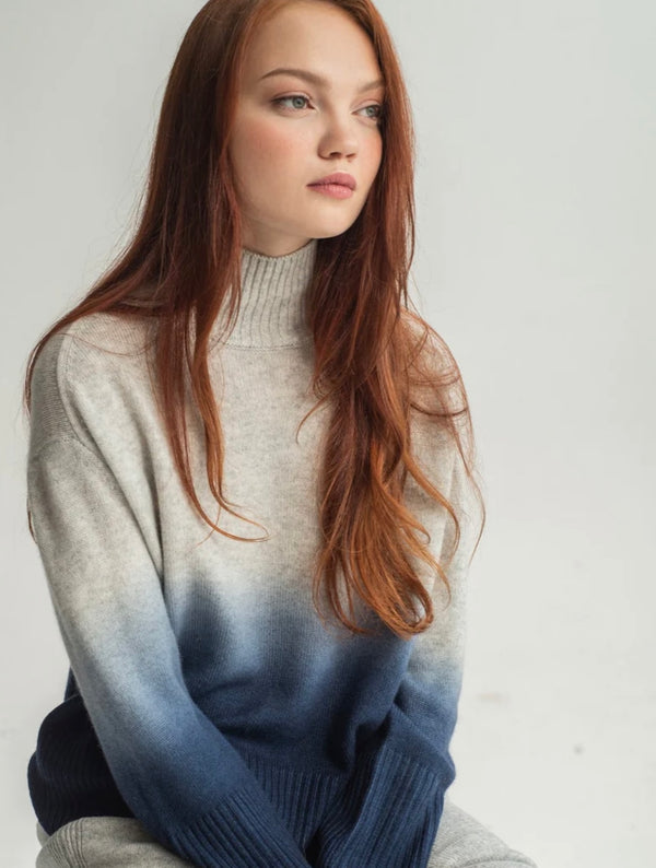N.07 Chunky Polo - Frost Dip Dyed