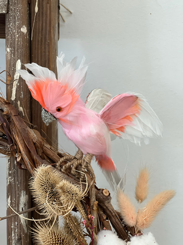 Wreath - Pink Galah